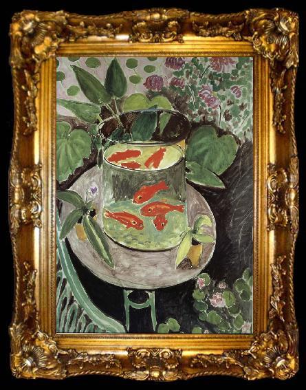framed  Henri Matisse Fish, ta009-2